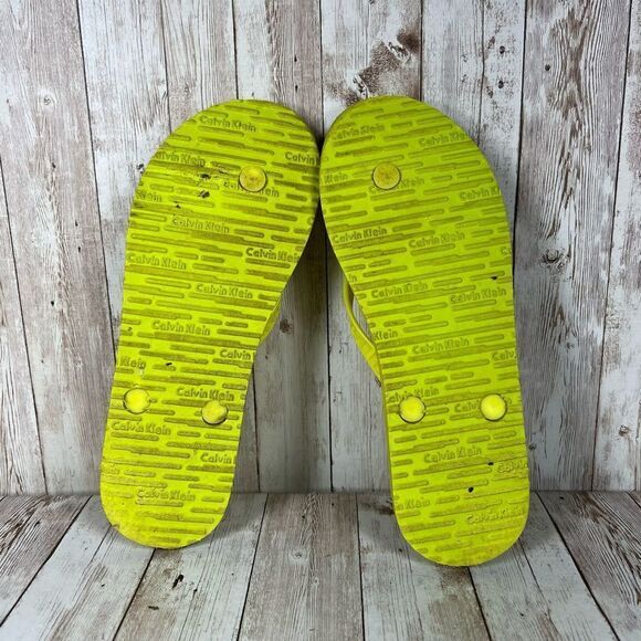 Calvin Klein flip‎ flops - Womens 9 - Picture 6 of 7